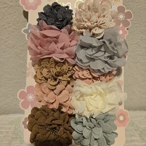 NIP Ava Olivia 10 Pack Girl's Hair Clips.